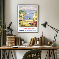 Explore Yorkshire By Train Poster