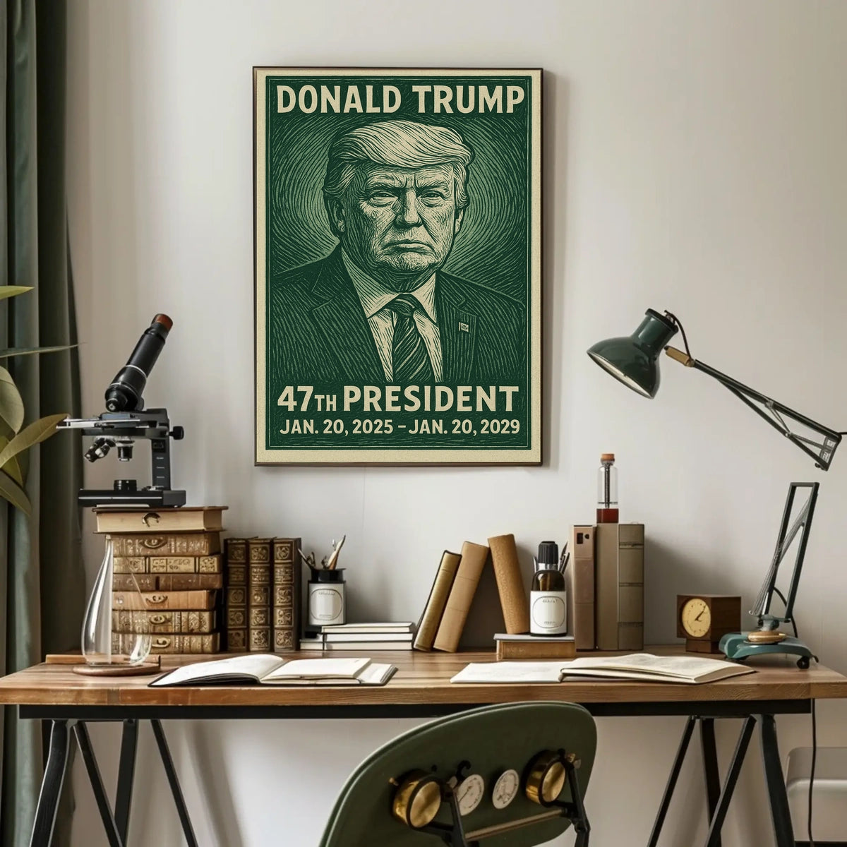 Donald Trump 47th President Poster