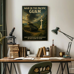 War In The Pacific Guam Poster
