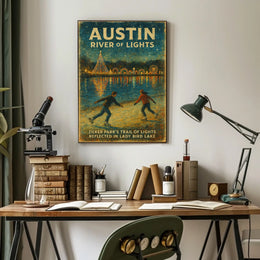 Austin River of Lights Poster