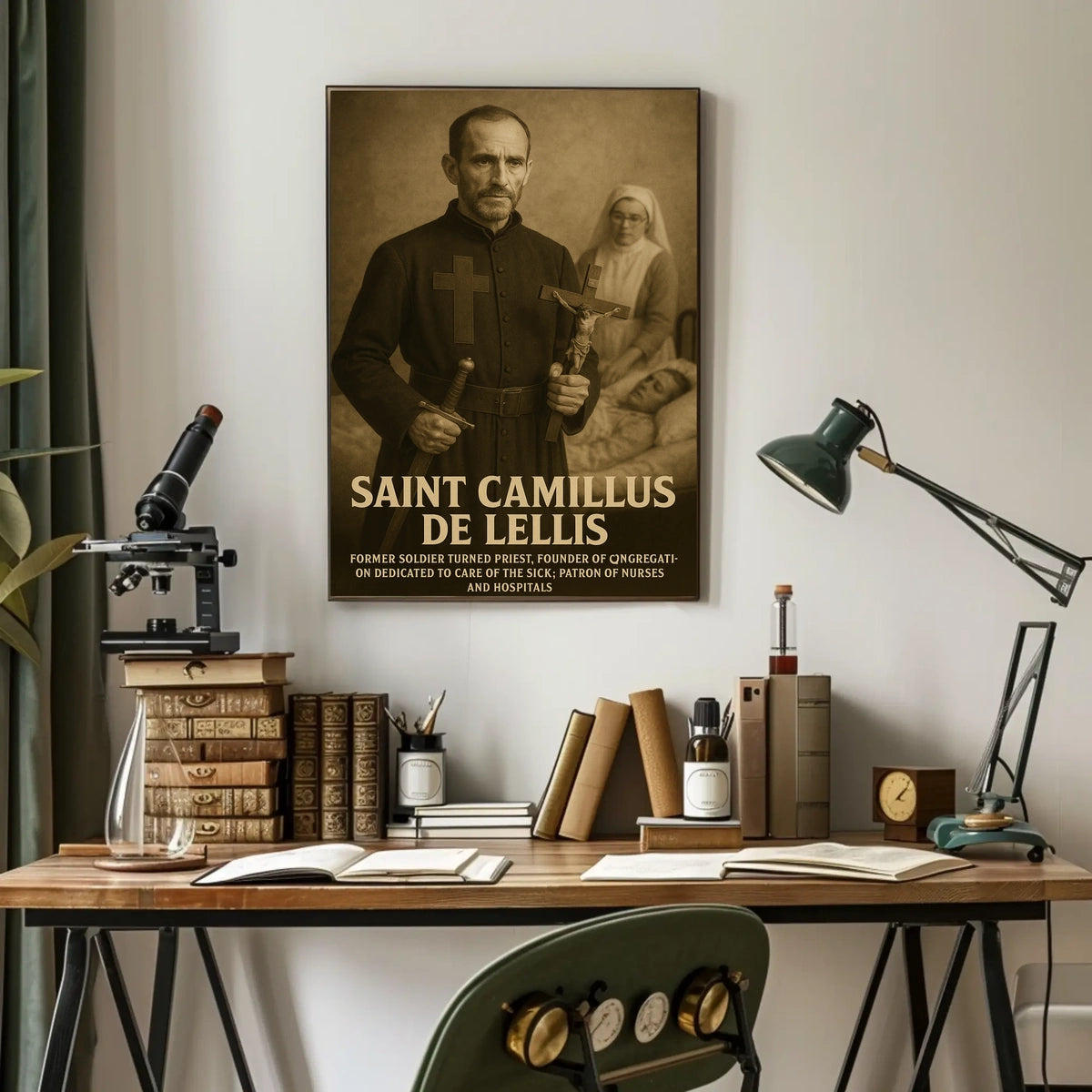 Saint Camillus De Lellis Poster