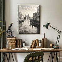 Venetian Canal Serenity Classic Travel Poster