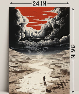 Journey Through The Desert Poster