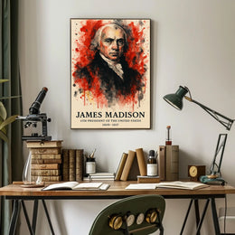 James Madison 4Th President Poster