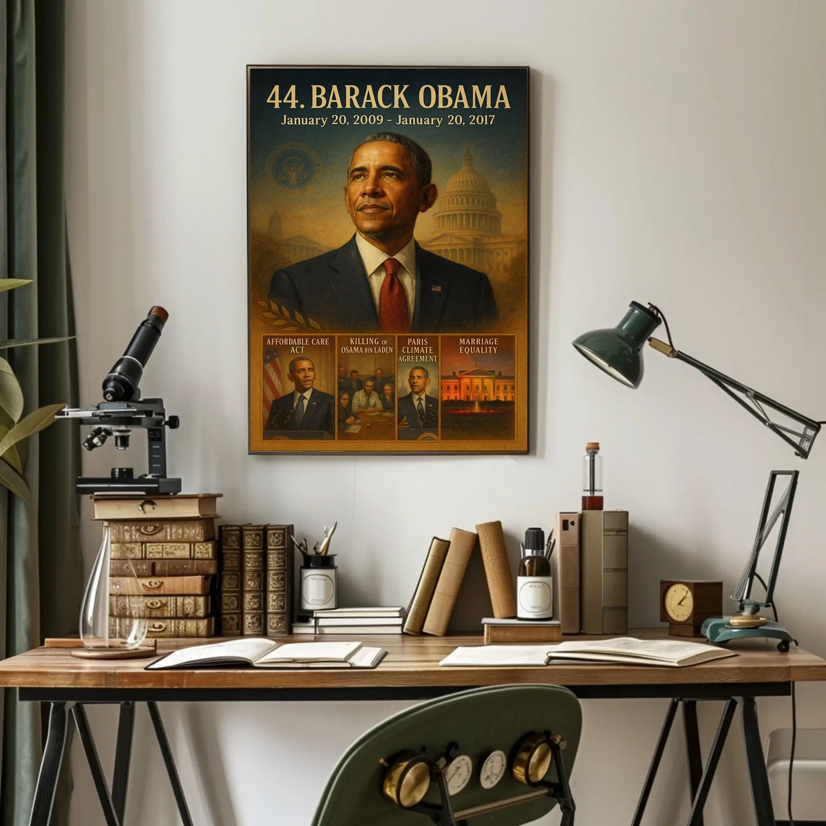 Barack Obama Legacy Art Print Historical or Presidential Poster