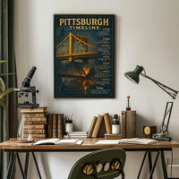 Pittsburgh Timeline Poster