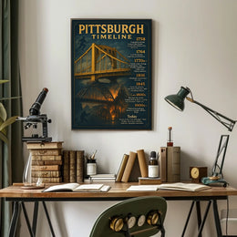 Pittsburgh Timeline Poster