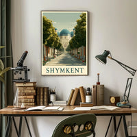 Shymkent Architectural Splendor Poster