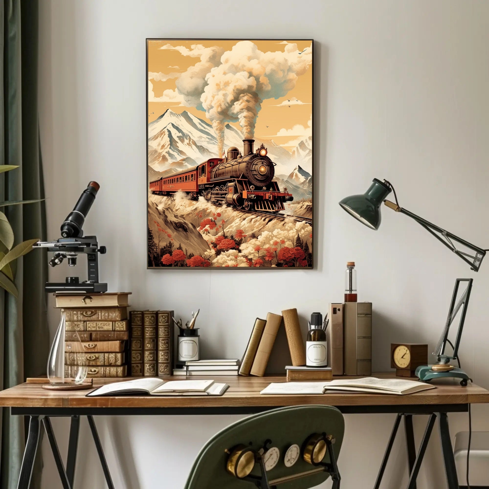 Journey Through the Mountains Poster