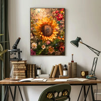 Sunlit Symphony William Morris Art Poster