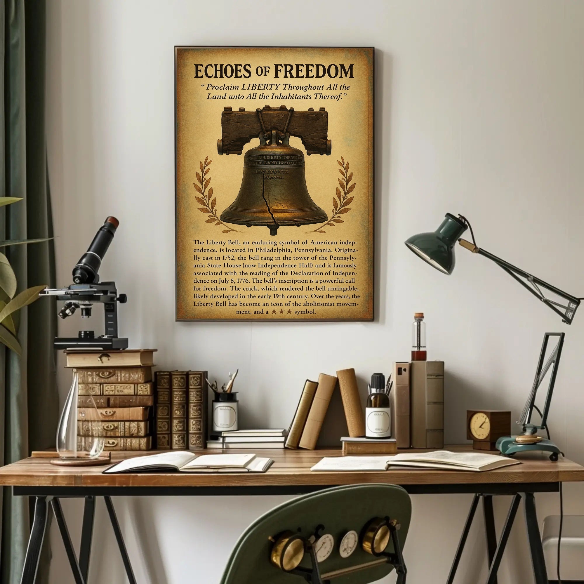Echoes of Freedom Poster PosterGoat