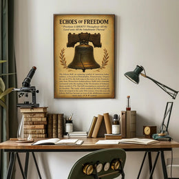 Echoes of Freedom Poster PosterGoat