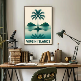 Tranquil Virgin Islands Poster