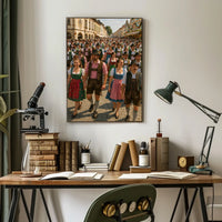 Bavarian Festival Parade Poster