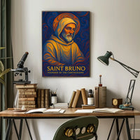 Saint Bruno Founder of the Carthusians Poster