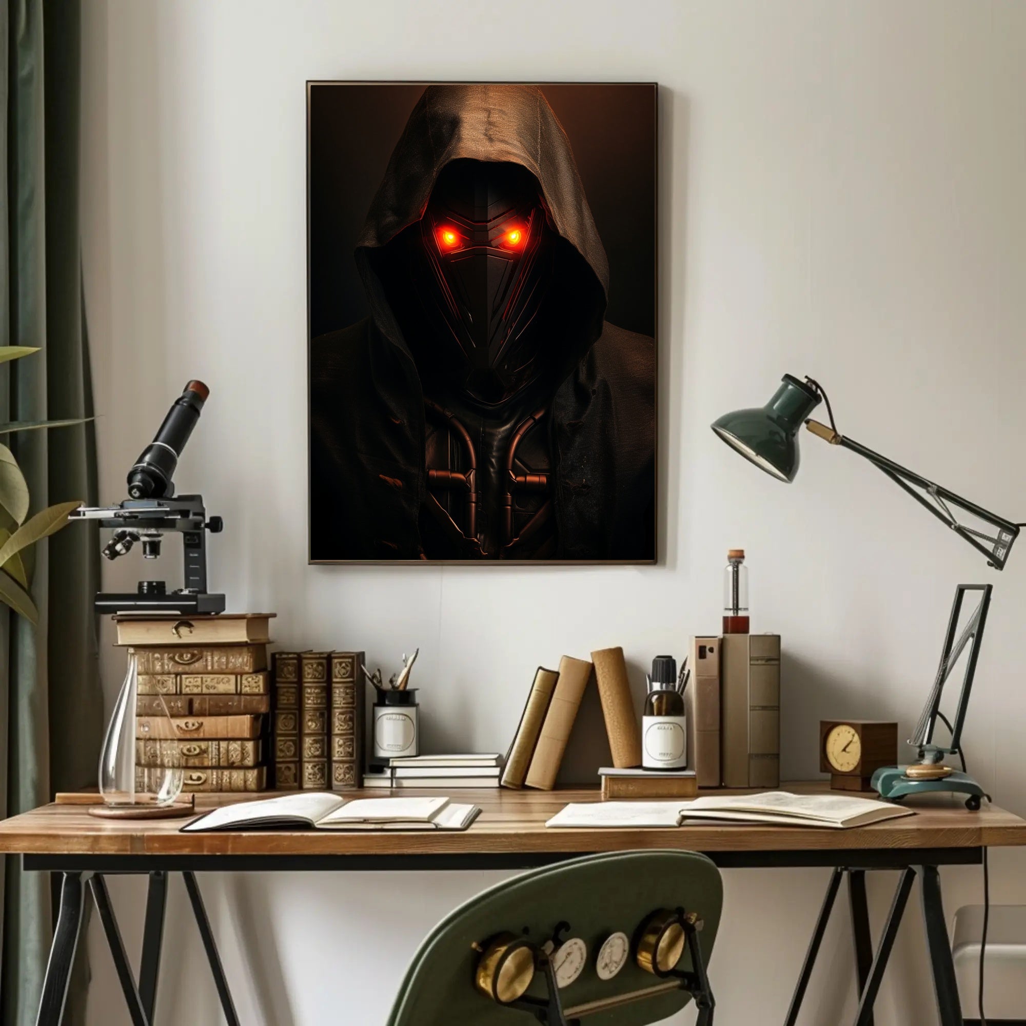 The Enigmatic Figure Poster