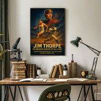Jim Thorpe The Greatest Athlete of All Time Jim Thorpe Poster