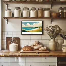 Ballycotton Cliffs Artistic View Poster