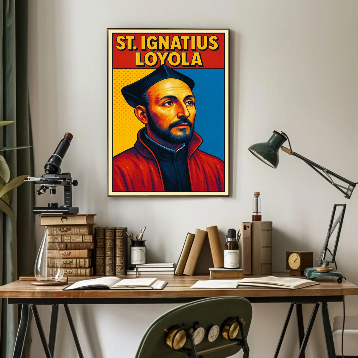 St. Ignatius Loyola Poster