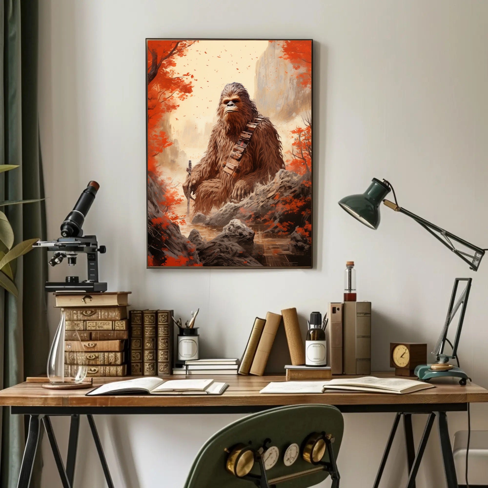 Mystical Forest Guardian Poster