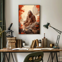 Mystical Forest Guardian Poster