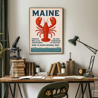 Discover Maine Poster