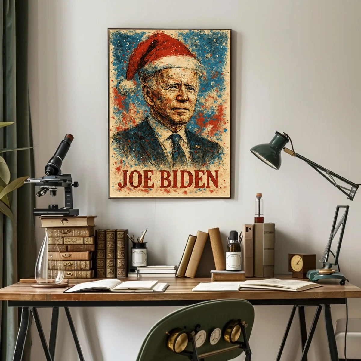 Joe Biden 46th President of the United States Christmas SeriesPoster