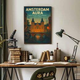 Amsterdam Aura Poster