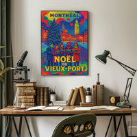 Noël du Vieux-Port Montréal Poster