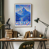 Colorado Mountain Vista Poster