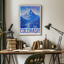 Colorado Mountain Vista Poster