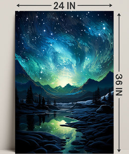 Celestial Wilderness Poster