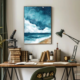 Celestial Seascape Poster