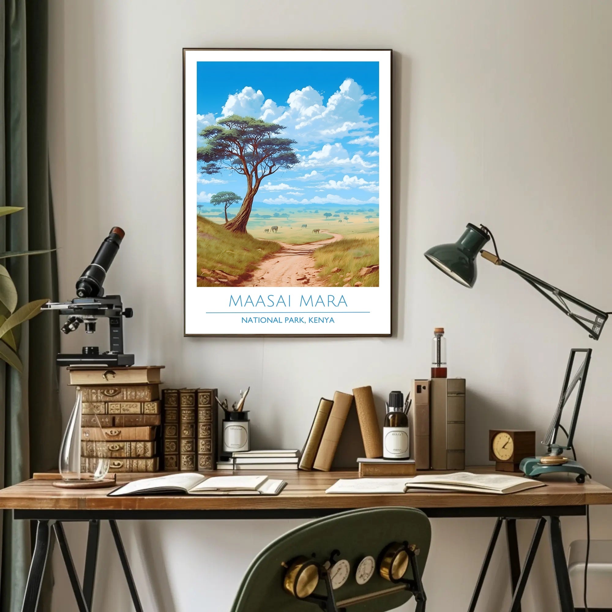Maasai Mara National Park Poster