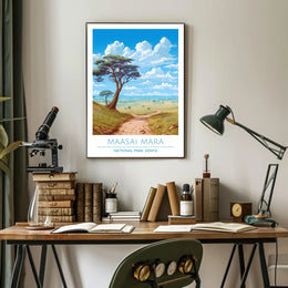 Maasai Mara National Park Poster
