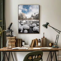 Winter Wonderland in Tranquil Yosemite National Park Poster