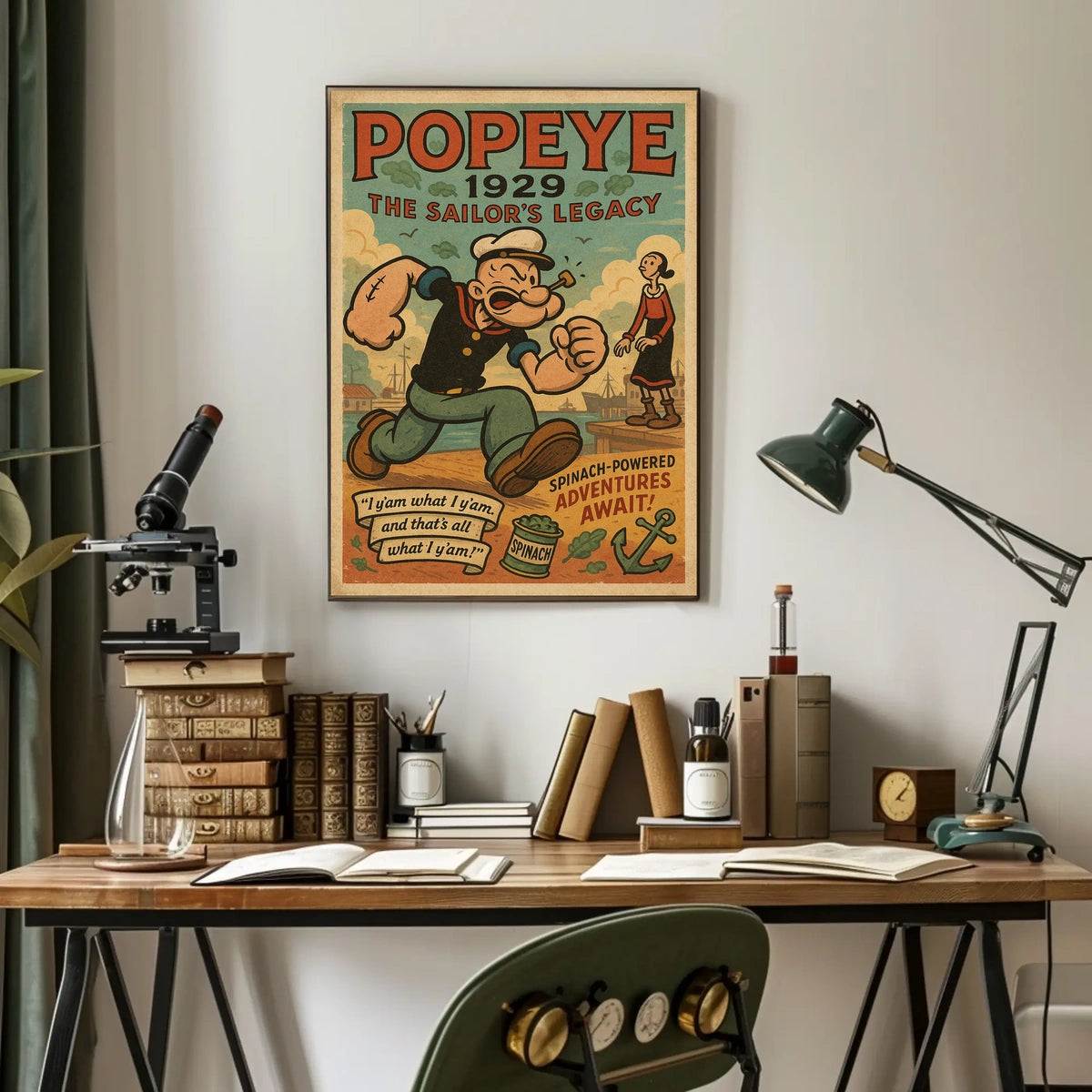 Popeye 1929 Art Poster POP-129