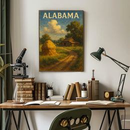 Alabama Countryside Poster