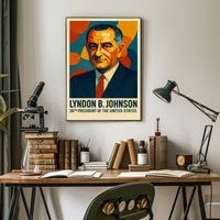 Lyndon B. Johnson 36Th President Poster