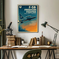 F-5B Freedom Fighter Poster