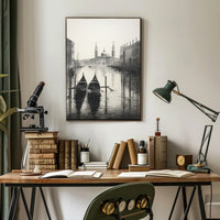 Venetian Serenity Travel Art Print Travel Poster