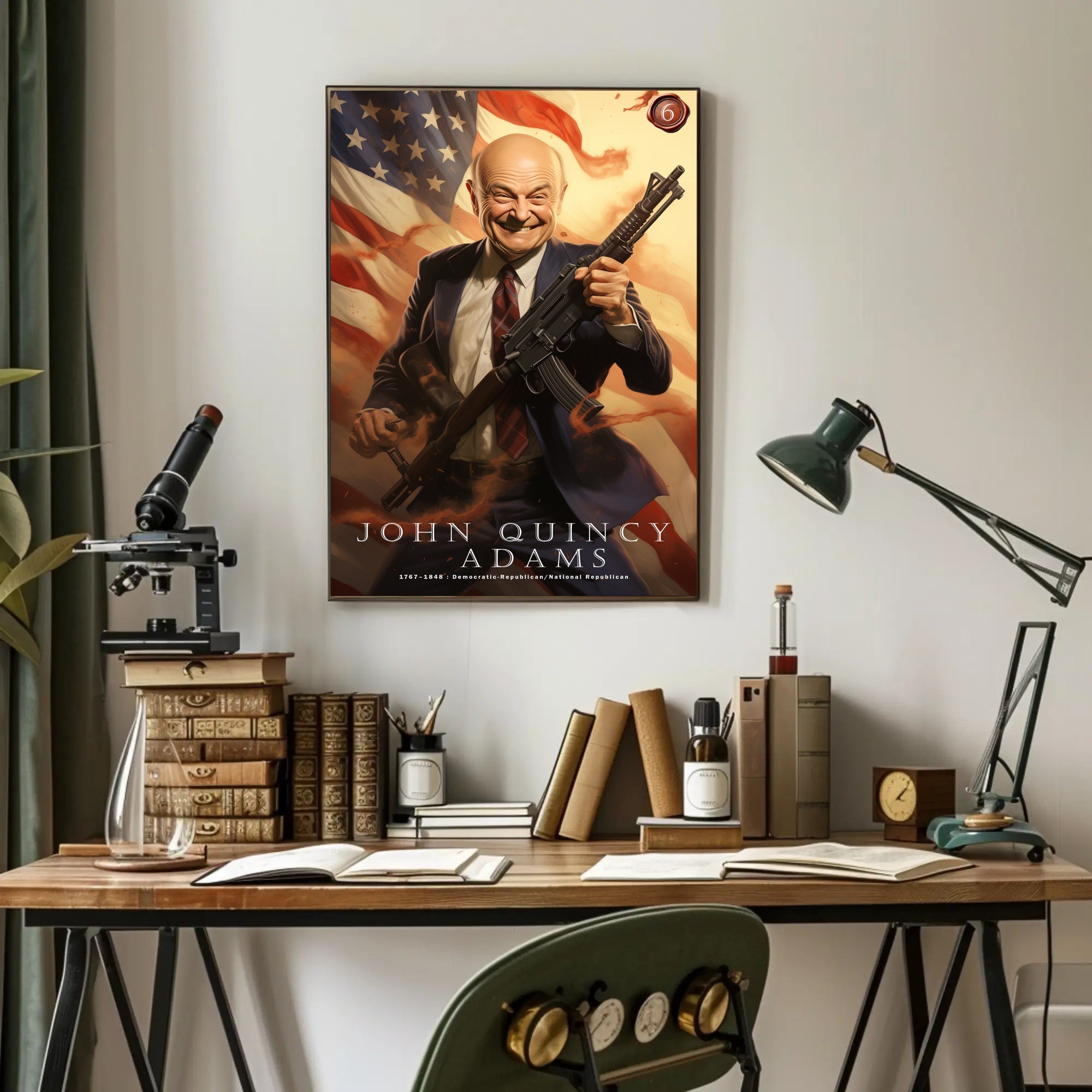 John Quincy Adams: A Bold Interpretation Poster