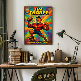 Jim Thorpe The Ultimate Athlete Poster
