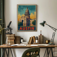 Austin Capitol Poster