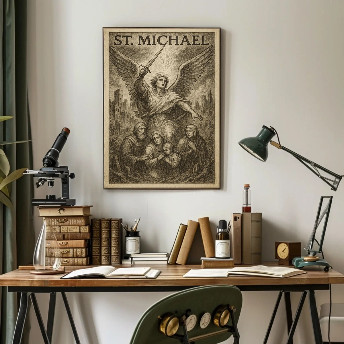 St. Michael Protector Of The Faithful Poster