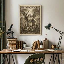 St. Michael Protector Of The Faithful Poster