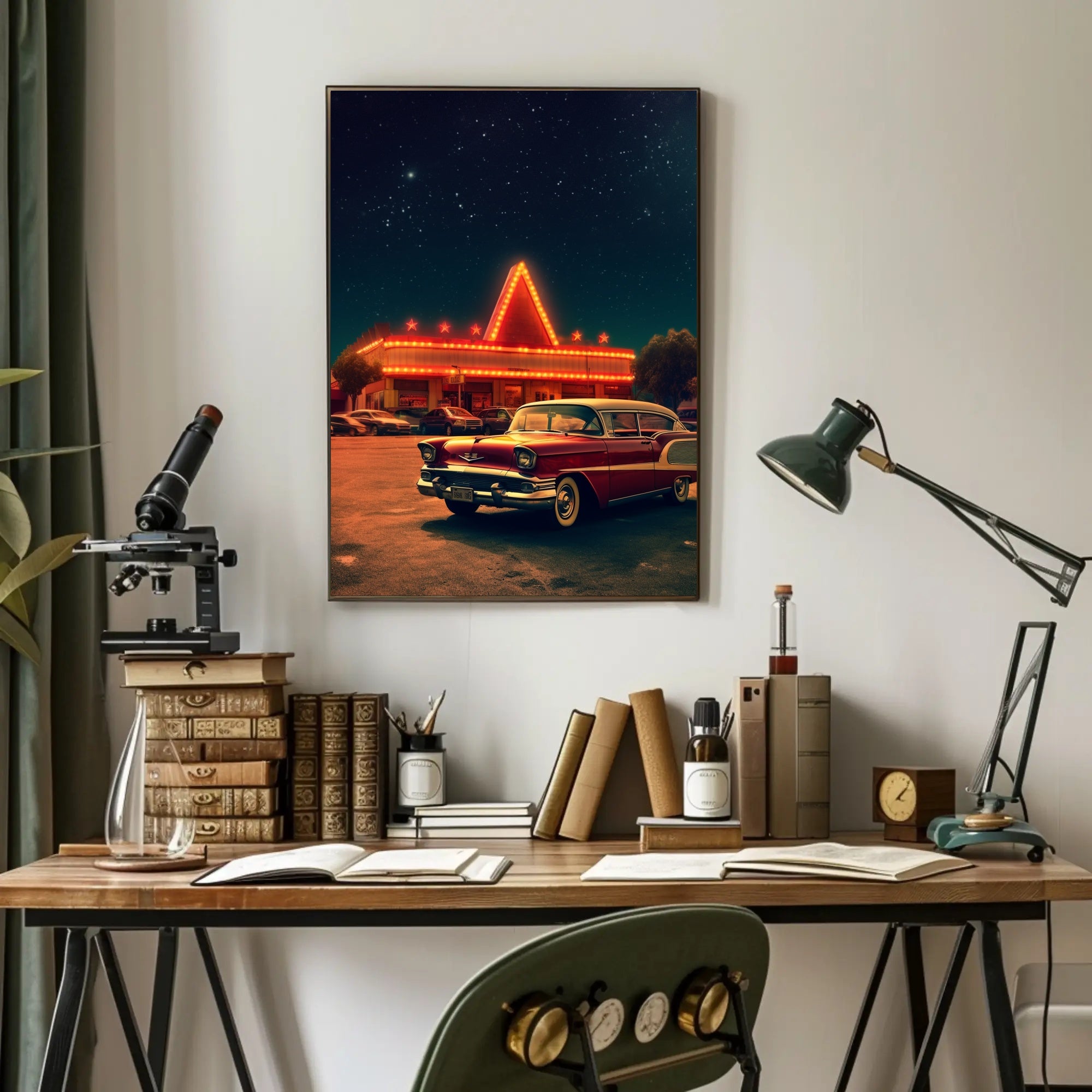 Nostalgic Night Drive-In Poster
