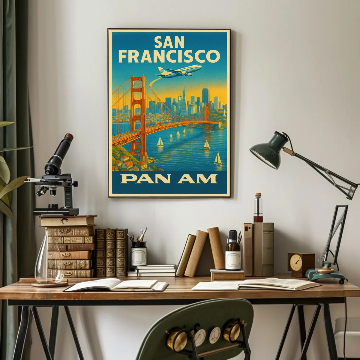 Pan Am San Francisco Poster