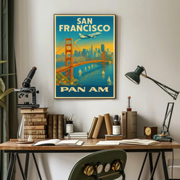 Pan Am San Francisco Poster