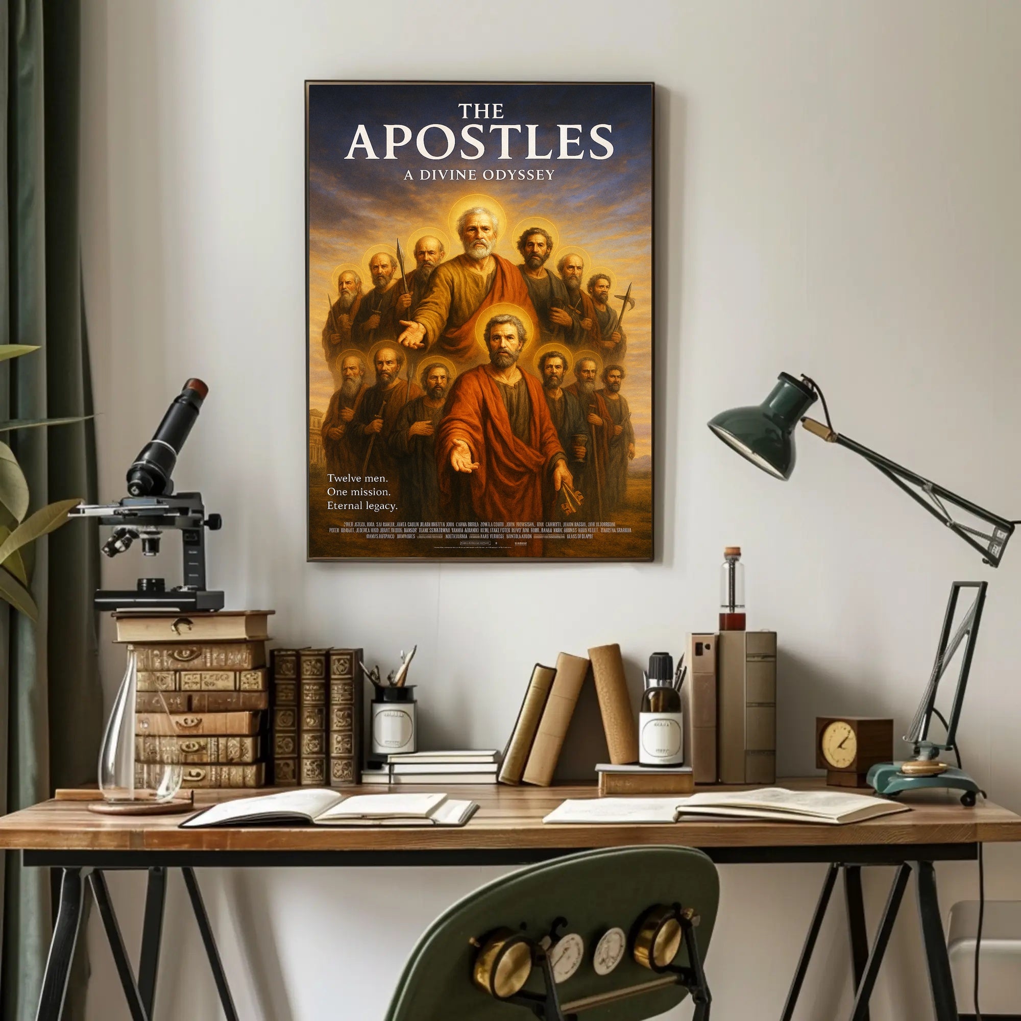 The Apostles A Divine Odyssey Poster PosterGoat